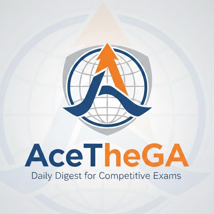 AceTheGA Logo - Daily General Awareness for Banking and Competitive Exams